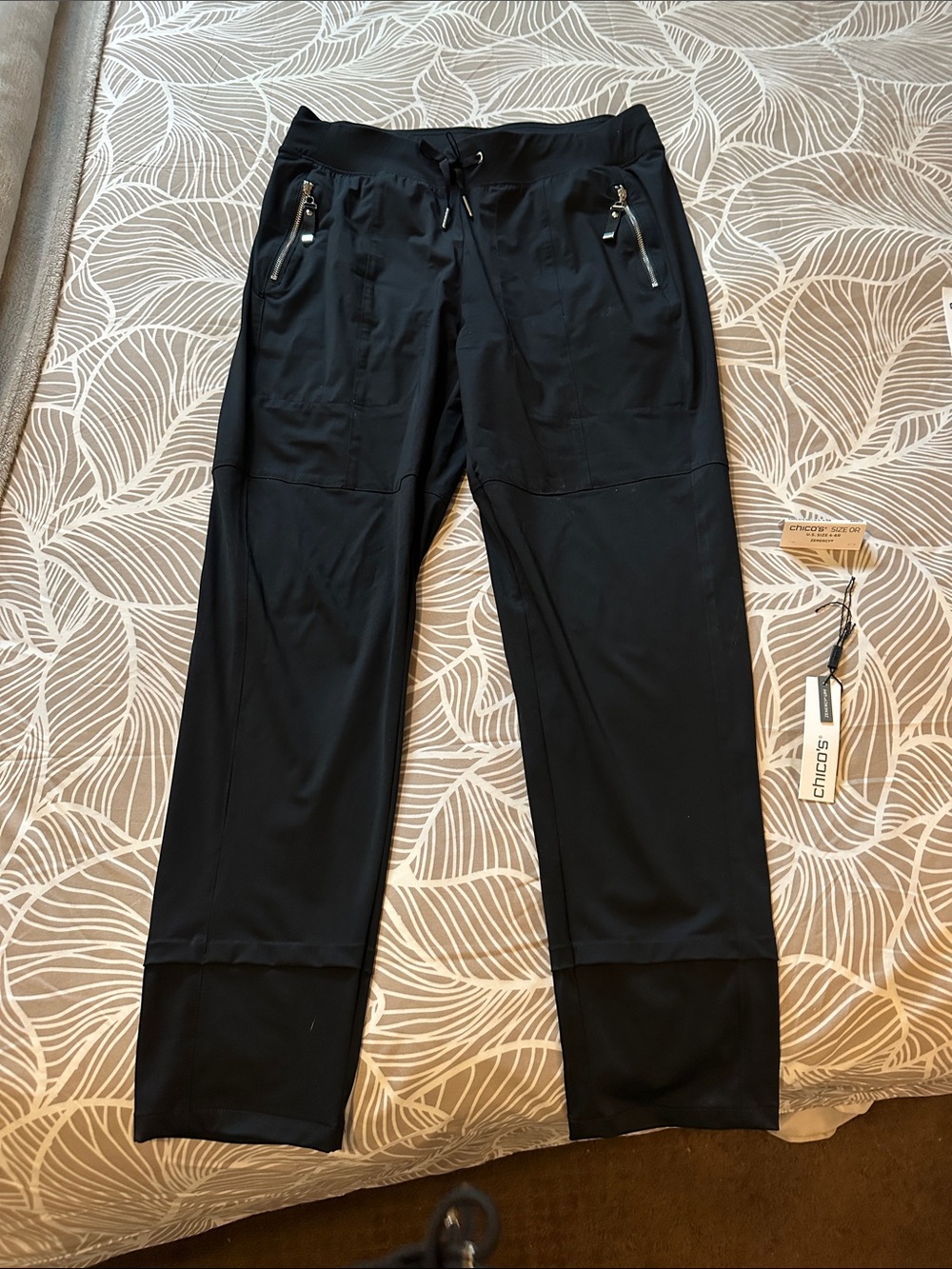 Chico's Black pants with Zenergy UPF